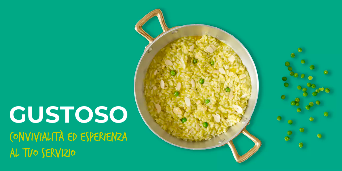 Gustoso: pasto servito in una mensa aziendale
