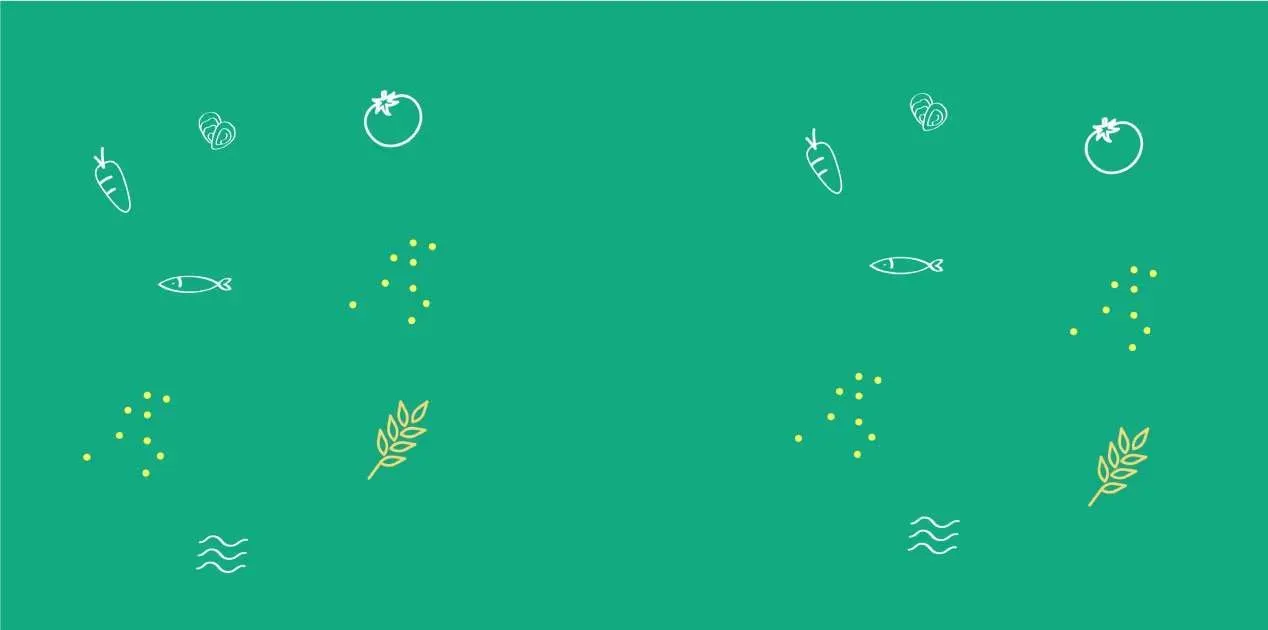 immagine con disegni di pesci